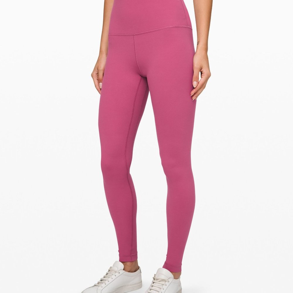 Pink Lululemon Align Leggings